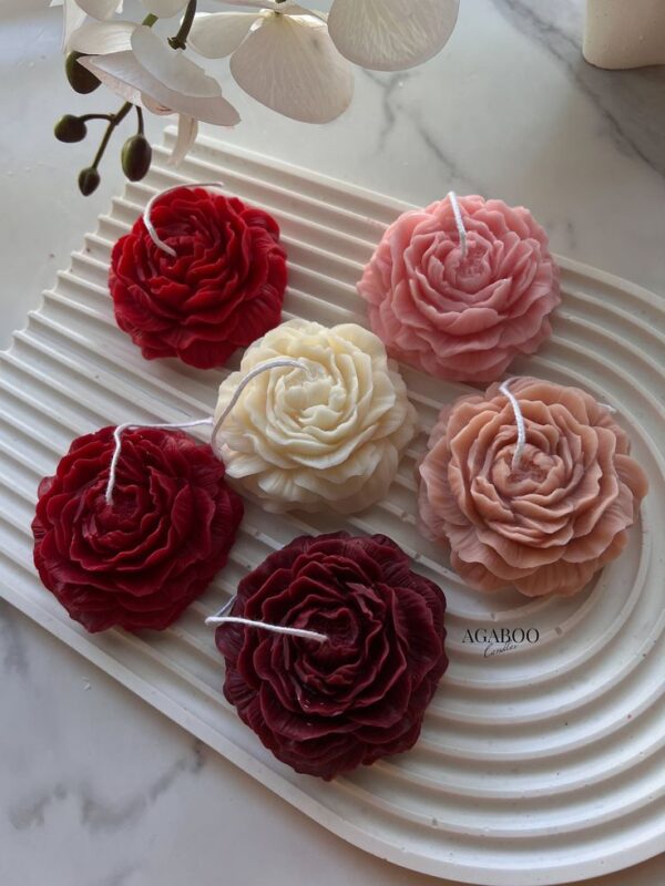 Peony passion candle